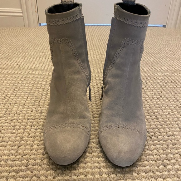 Balenciaga boot size 37.5 grey wedge with black heel! - Picture 1 of 4